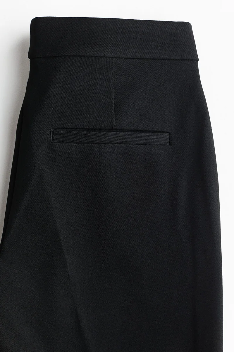 اتش اند ام بنطلون بحافة سفلية واسعة