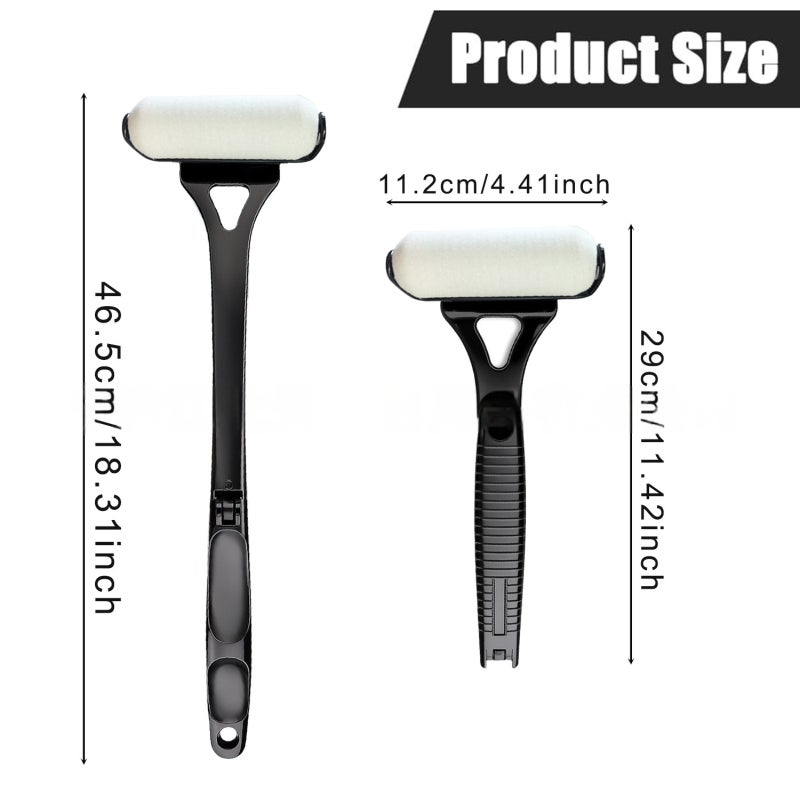 Long handle folding lotion applicator, back lotion applicator roller - Image 4