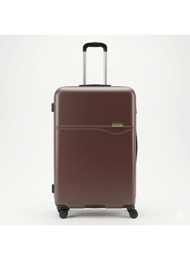 Calvin Klein Hardside Luggage on Wheels | Ultra light weight with 4 Wheels | Color Rose Taupe