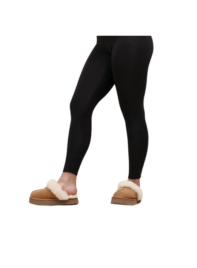 UGG Women’s Disquette Slipper – Sheepskin & Suede Platform Slide - Image 5