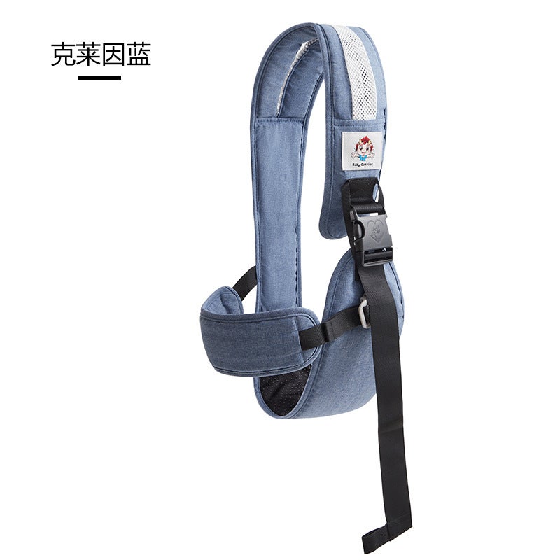 Lightweight Baby Hip Seat Carrier Blue [Upgraded-Waist Anti-slip]]