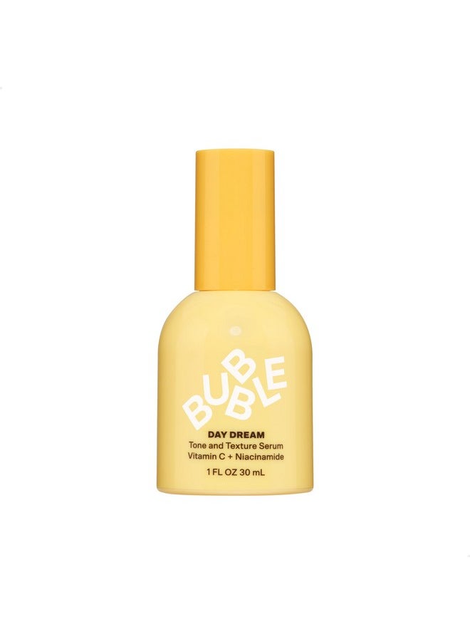 Bubble - Skincare Day Dream Tone And Texture Face Serum Hydrating Vitamin C + Niacinamide Serum That Helps Improve Skin Barrier Repair Vitamin C Skin Care Suitable For All Skin Types (30Ml) - Image 1