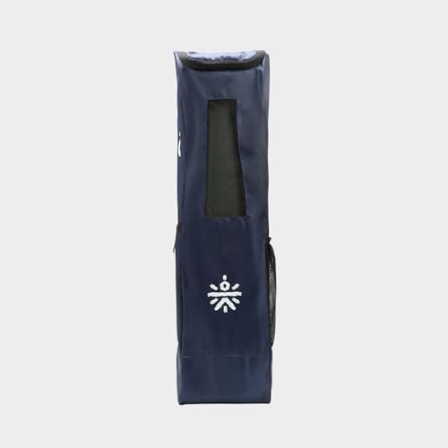 CULT Yoga Mat Carry Bag – Durable Polyester with Adjustable Shoulder Strap, Side Utility Pocket & Mesh Bottle Holder, Water-Resistant, Lightweight & Portable Cover – Fits Yoga Mats up to 6mm – Black. - Image 1