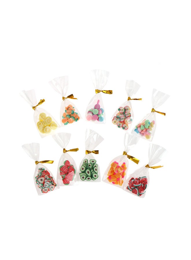 Miniature Snack Set For Dollhouse 1:12 Scale One Bag Of Dried Fruits And Candy Snacks Collectible Micro Model Garden Decoration-Color:a Bag Of Strawberries - Image 3