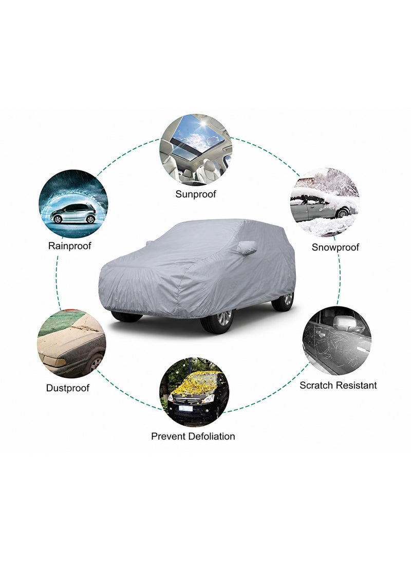 SolidX Car Body Cover Prado – All-Weather SUV Protection, UV Heat Shield & Sand-Proof Outdoor Cover - Image 4