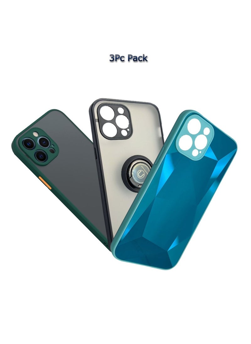 TWEGGON iPhone 12 Pro Max Case, [3]-Pack Protection Case Set for iPhone 12 Pro Max 6.7"  - Image 1