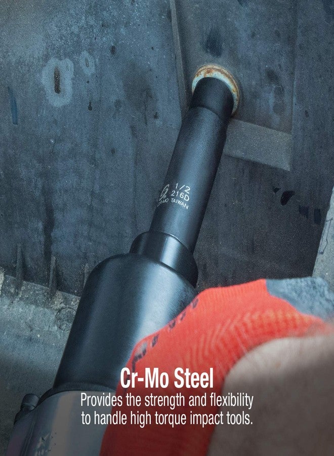 Sunex Tools Sunex 2651 1/2-Inch Drive Standard SAE Impact Socket Set, 13 Piece - Image 5