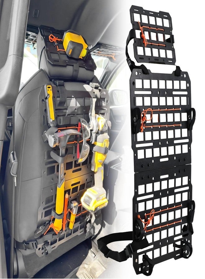 Trumgeta Rigid MOLLE Panel & Headrest MOLLE Panel For Truck Pickup Vehicles Universal Truck Seat Back Organizer - Image 1