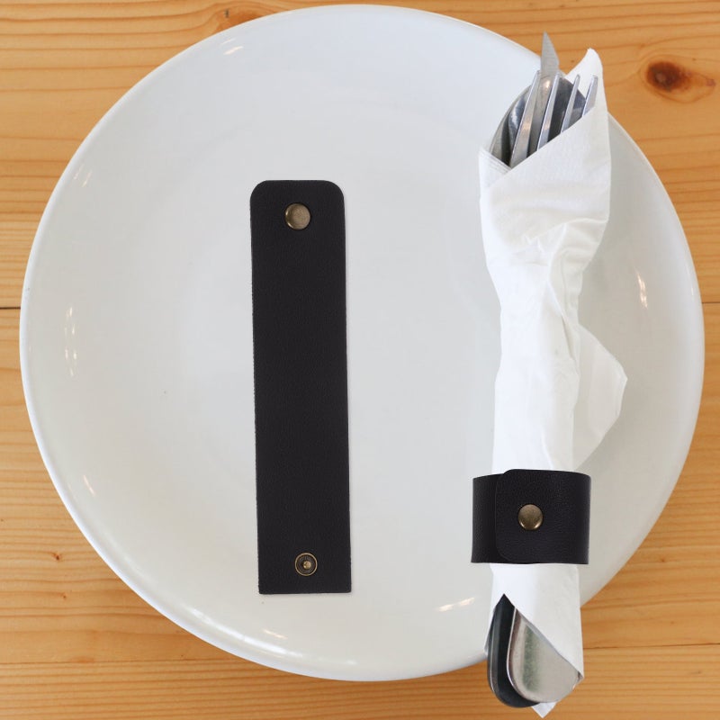 🍳 خواتم مائدة قابلة لإعادة الاستخدام لتزيين المائدة أنيقة - Image 4