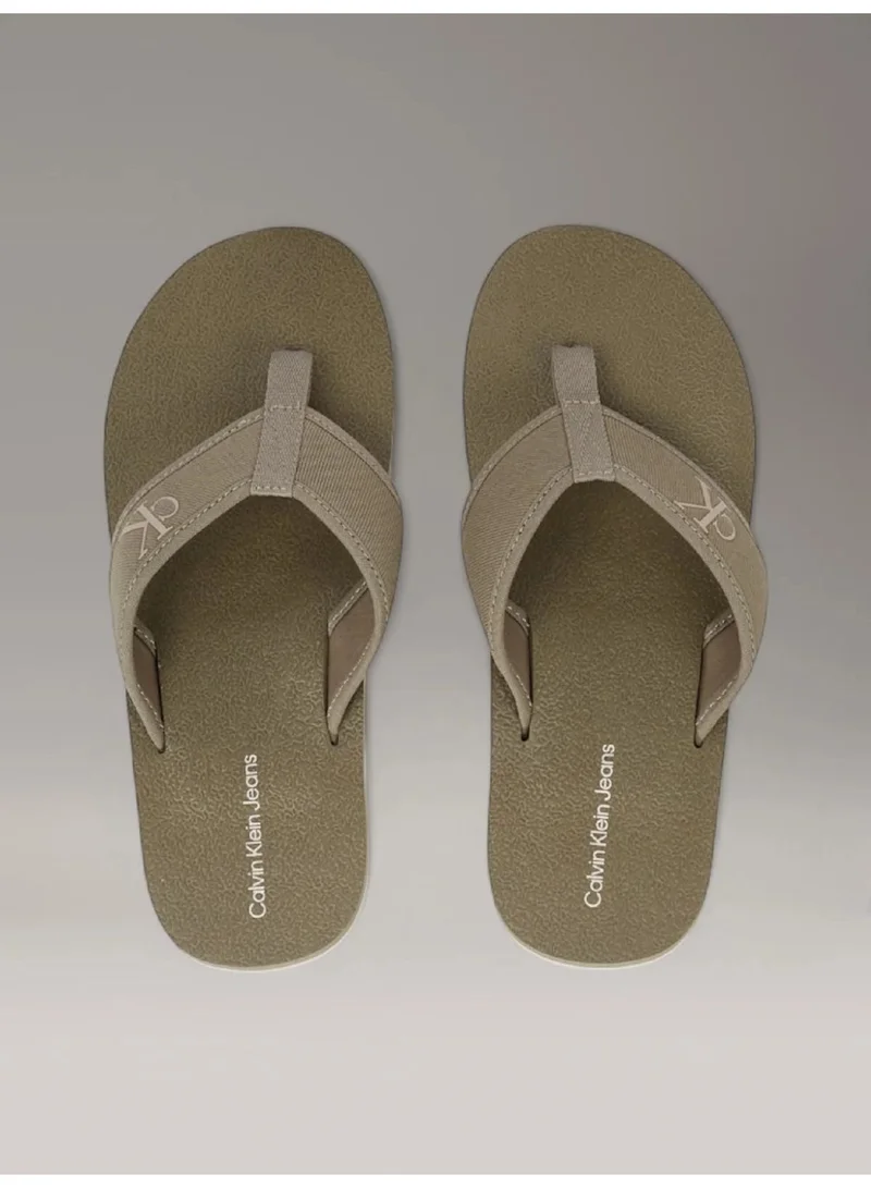 Calvin Klein Jeans  Canvas Flip Flops for Men | Best Price UAE