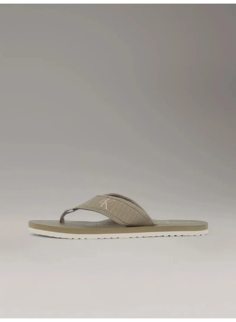 Calvin Klein Jeans  Canvas Flip Flops for Men | Best Price UAE