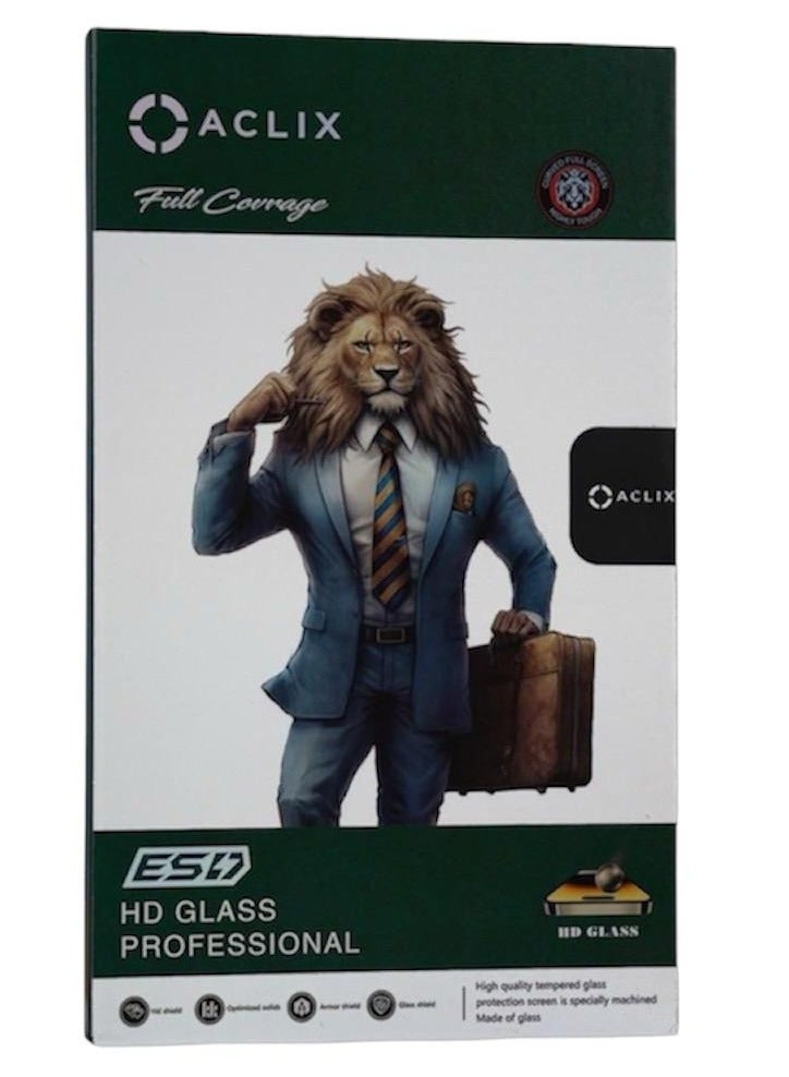 أكاليكس واقي شاشة من الزجاج المقسى 5D مصمم لهاتف سامسونج جالاكسي A03 Core، غراء كامل من الحافة إلى الحافة، تغطية كاملة للشاشة وخالية من الفقاعات - Image 2