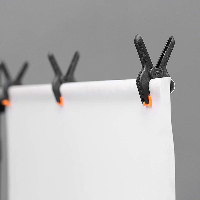 WAENLIR 16-Piece 3.5 inch Nylon Spring Clamp Set Plastics Clips for backdrop, Wood Working, Photography, Craft, Art DIY - Image 5