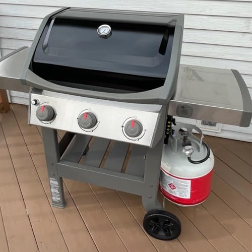 Jakivew 5FT Universal Propane Regulator and Hose Replacement for Gas Grill & Griddle, Low Pressure Kit for Blackstone 28"/36", Weber, Fire Pit Table - QCC1 to 3/8" Female Flare Nut - Image 3