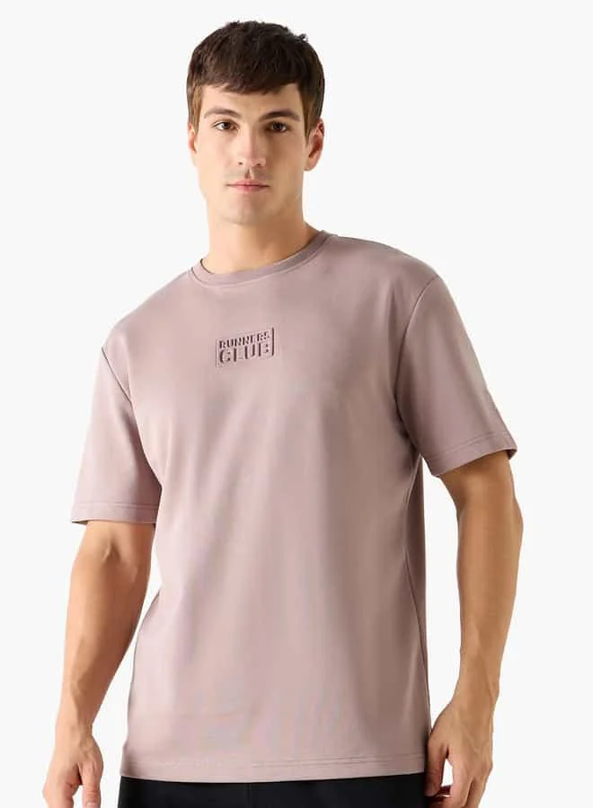 ADOT by Splash Graphic Print T-shirt with Short Sleeves