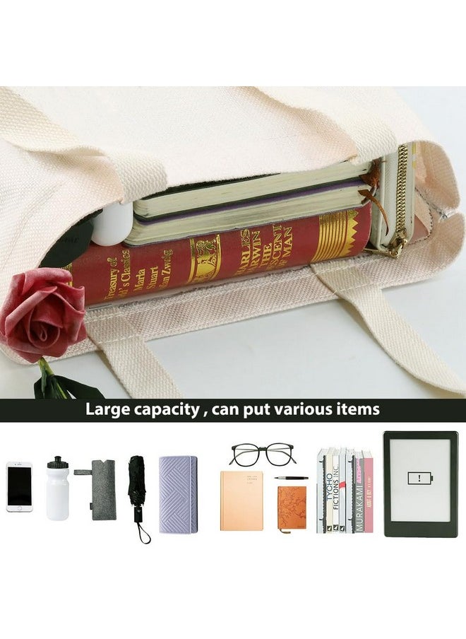PALAY - PALAY® Taylor Tote Bag with Zipper Inner Pocket Singer Album Inspired Fans Gifts Music Lovers Reusable Canvas Bags - Image 1