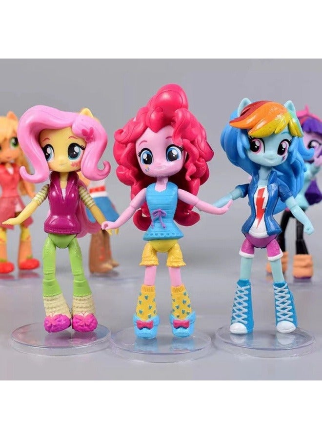 general My Little Pony: Friendship Is Magic Desktop Decoration Doll Model Collection Decoration Toys Gifts for Family and Friends - Image 2