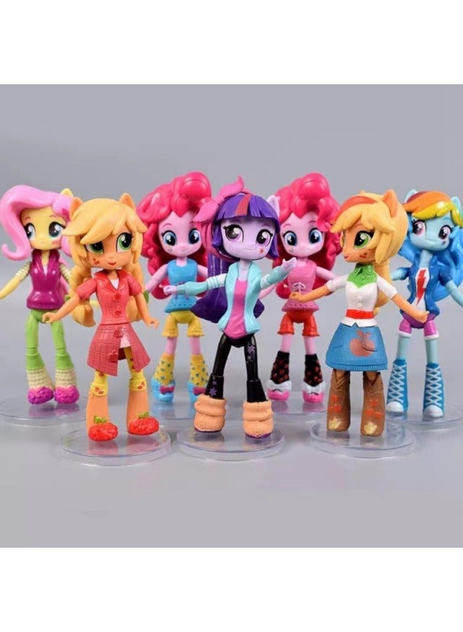 general My Little Pony: Friendship Is Magic Desktop Decoration Doll Model Collection Decoration Toys Gifts for Family and Friends - Image 4