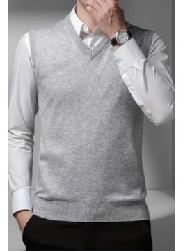 Men's V Neck Knitwear Non-Pilling Sweater Men's Slim Fit Sweater - pzsku/ZBBD597361BBB7430E1DDZ/45/_/1735049407/74193439-33d8-4f44-b1cb-4a2e222eb24e