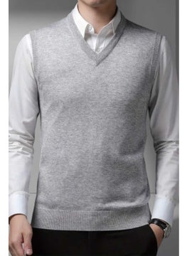 Men's V Neck Knitwear Non-Pilling Sweater Men's Slim Fit Sweater - pzsku/ZBBD597361BBB7430E1DDZ/45/_/1735049410/b38814ca-2bf9-4dc3-afae-2d396dfd3c7b