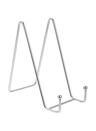Plate Stands for Large Heavy Duty Display Metal Picture Frame Holder Stand Table Top Easels for Decorative Platter, Book, Plaque, Photo Silver - pzsku/ZBBD59F7047D9D4897D37Z/45/_/1724130114/b1e6ee07-dbcc-4e88-9e33-c6cc3050be7b