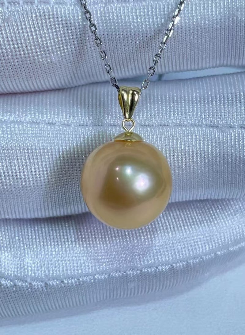 Natural Edison Pearl Pendant Light Pink  - Image 1