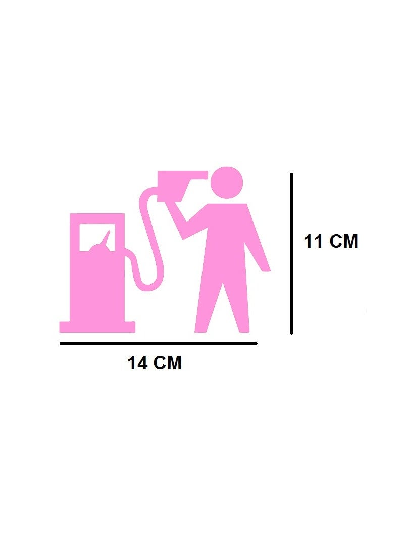 Generic Fuel Head Gun - Pink  - Image 1