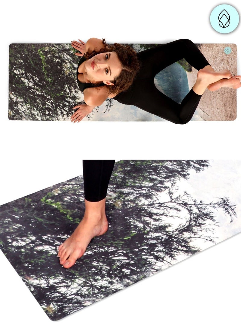 Better Me | Eco-Friendly Xl Alignment Line Thick Textured Non-Slip Tpe Yoga Exercise Pilates Workout Mat W/Bag (71" X 24") | Inspired Durable & Non-Toxic | No Sore Knees - Image 5