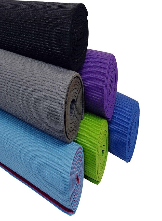 GRAZIA Yoga Mat -4 MM -Textured Pattern - Anti Skid Both Side - Washable - Image 3