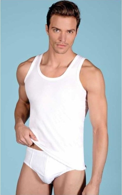 Berrak 2-Pack 5001 Men's Undershirt Briefs Set 
