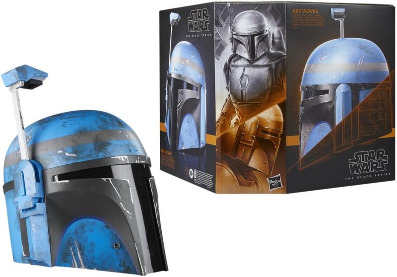 Star Wars The Black Series Axe Woves Premium Electronic Helmet - Image 1