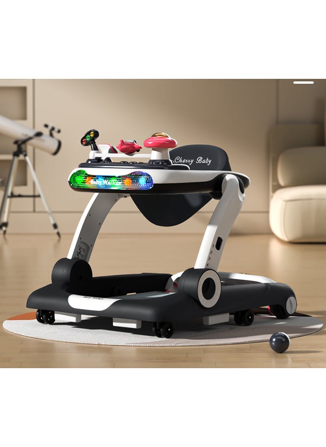 kiddoz Multifunctional Baby Walker - Black 
