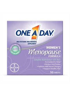 ONE A DAY One A Day Women's Menopause Multivitamins with Vitamin A, Vitamin C, Vitamin D, Vitamin E and Zinc for Resource Support صحة المناعة، قرص  - Image 1