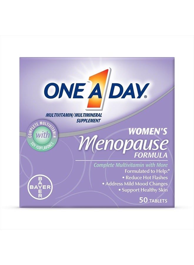 ONE A DAY One A Day Women's Menopause Multivitamin with Vitamin A, Vitamin C, Vitamin D, Vitamin E and Zinc for Immune Health Support, Tablet  - Image 1