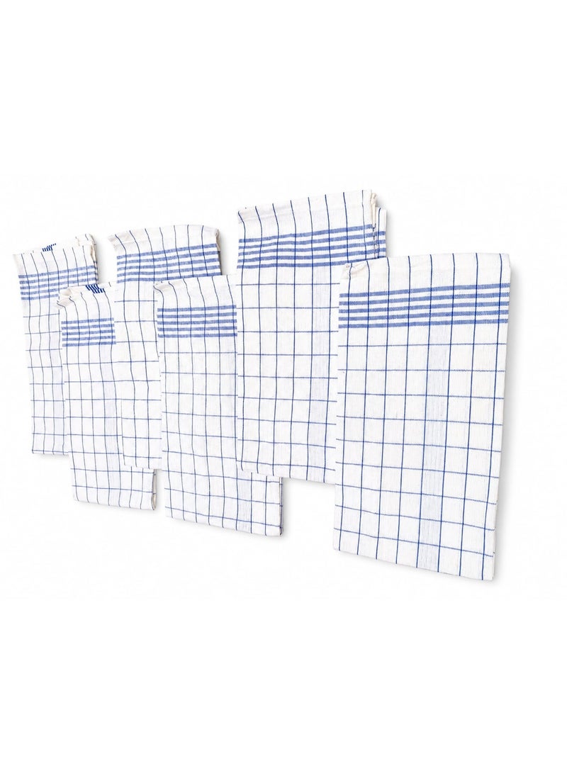 6-Piece Kitchen Towel Set (70 x 50 cm) - Image 1