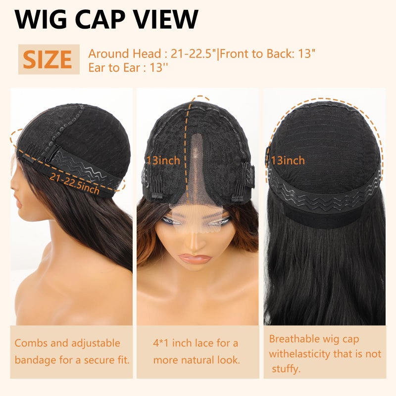 AISI HAIR ã€Beginner Friendly Wigs Mixed Blonde Wig for Women, Long Wavy Lace Hairline Blond Wig,Synthetic Blonde Wigs for Daily Party - Image 5