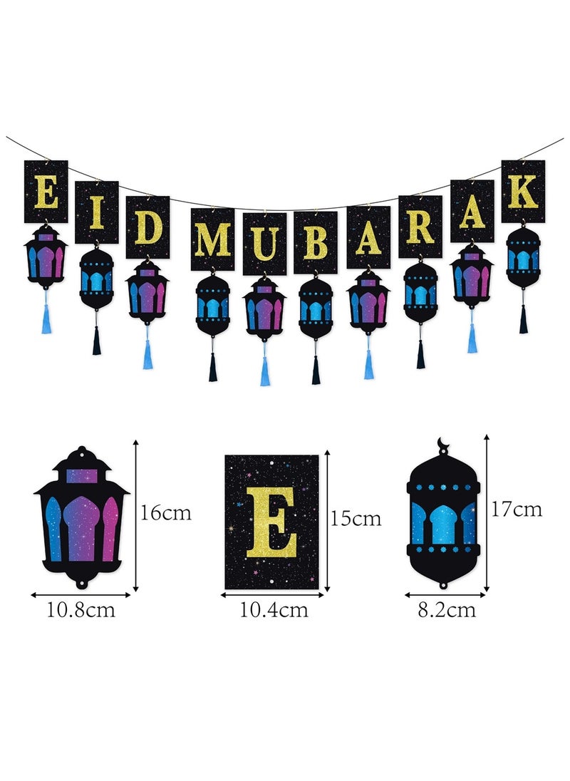 null - Ramadan Banner,Party Decoration Bunting Flags,Ramadan party alphabet banners pull flag - Image 1