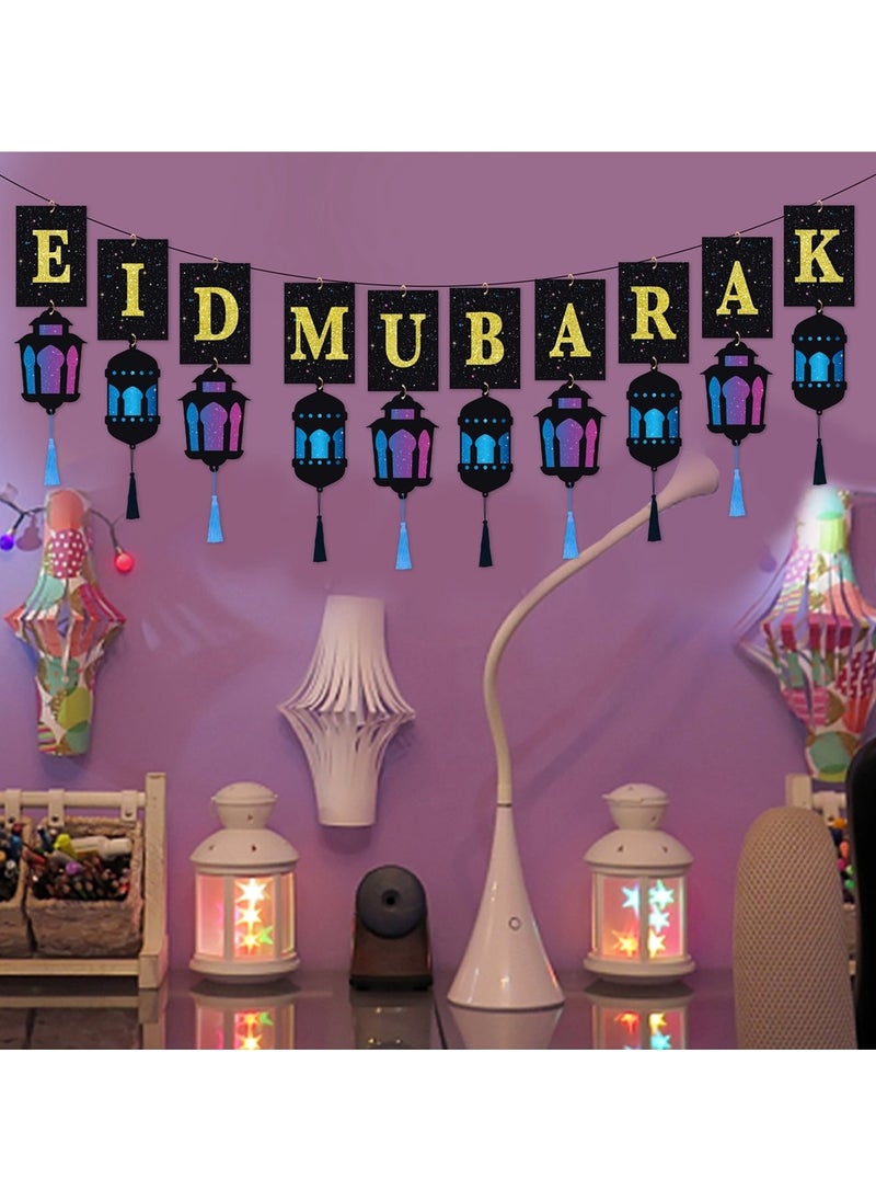 null - Ramadan Banner,Party Decoration Bunting Flags,Ramadan party alphabet banners pull flag - Image 1