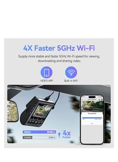 Viofo VIOFO A129 Pro Duo: 4K + 1080P Dual Dash Cam with Advanced Features for Your Safety  - Image 3