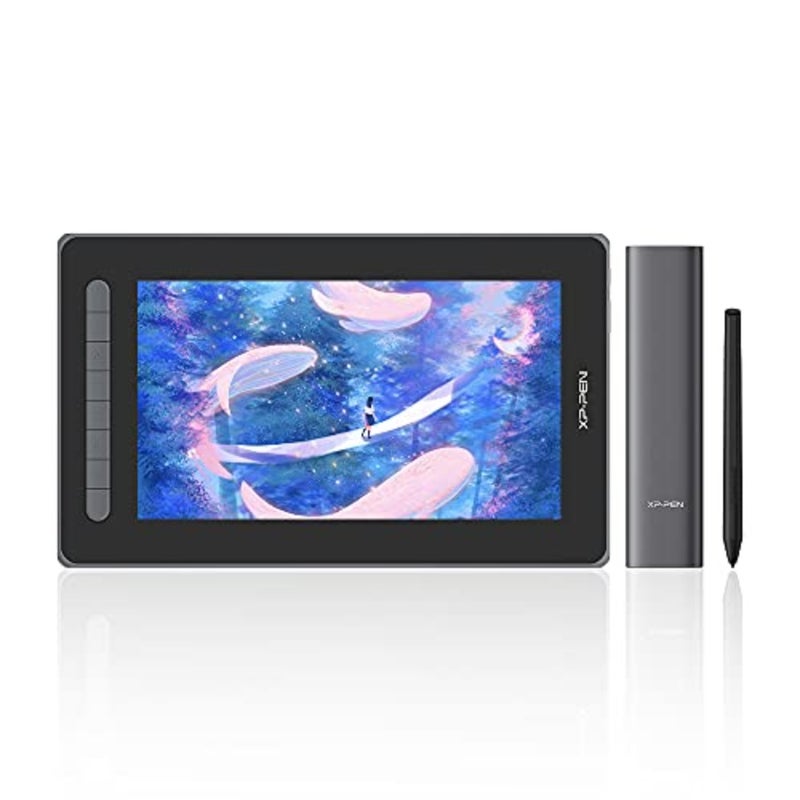 XP-PEN Artist12_2nd 11.9-inch Drawing Pen Display Graphics Monitor Full-Laminated Technology Drawing Monitor with Tilt Function, X3 Smart Battery-free stylus, Full-featured USB-C Connection Black - Image 1