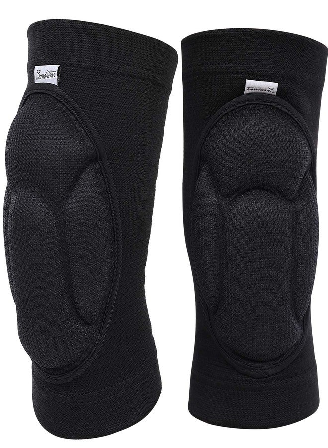 Soudittur Sponge Knee Pads Protective Thick Anti-Slip Collision Dance Kneeling Kneepads Adult Warm Avoidance Knee Sleeve - Image 1
