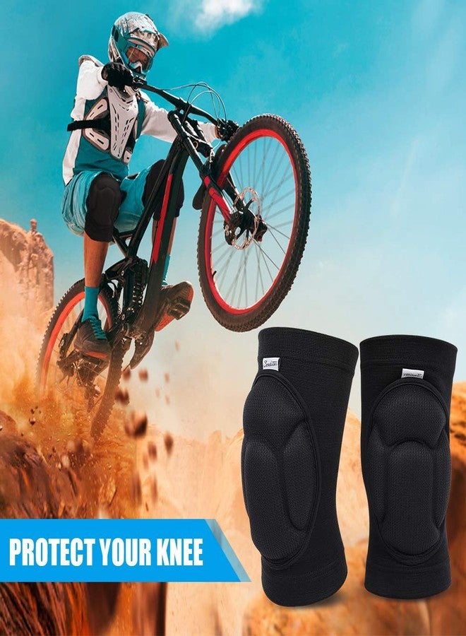 Soudittur Sponge Knee Pads Protective Thick Anti-Slip Collision Dance Kneeling Kneepads Adult Warm Avoidance Knee Sleeve - Image 2