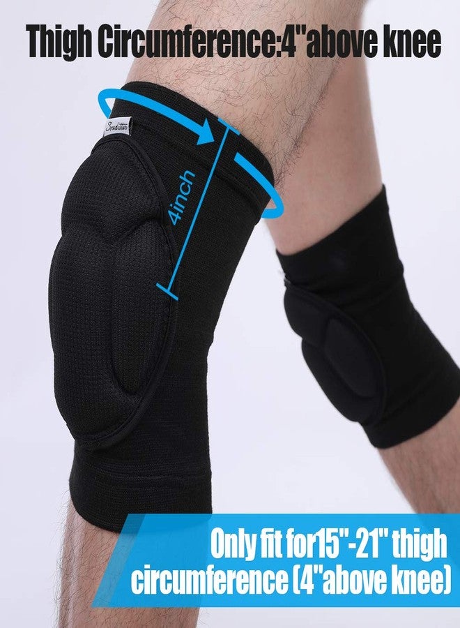Soudittur Sponge Knee Pads Protective Thick Anti-Slip Collision Dance Kneeling Kneepads Adult Warm Avoidance Knee Sleeve - Image 5