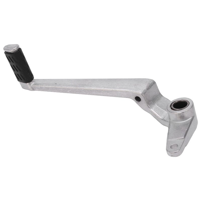 Ymiko Rear Brake Foot Pedal Lever High Strength Silver Aluminum Motorbike Brake Pedal Powersports Brake Pedals Replacement for Ducati Monsters 696 20092013 - Image 2