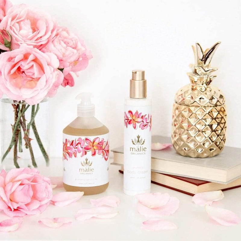 Malie Organics Plumeria Body Cream for All Skin Types, 0.625 lb - Image 3