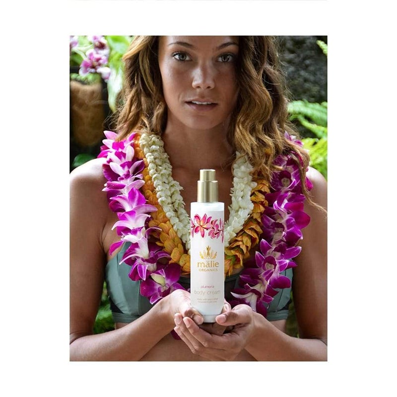 Malie Organics Plumeria Body Cream for All Skin Types, 0.625 lb - Image 4