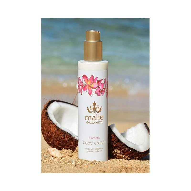 Malie Organics Plumeria Body Cream for All Skin Types, 0.625 lb - Image 2