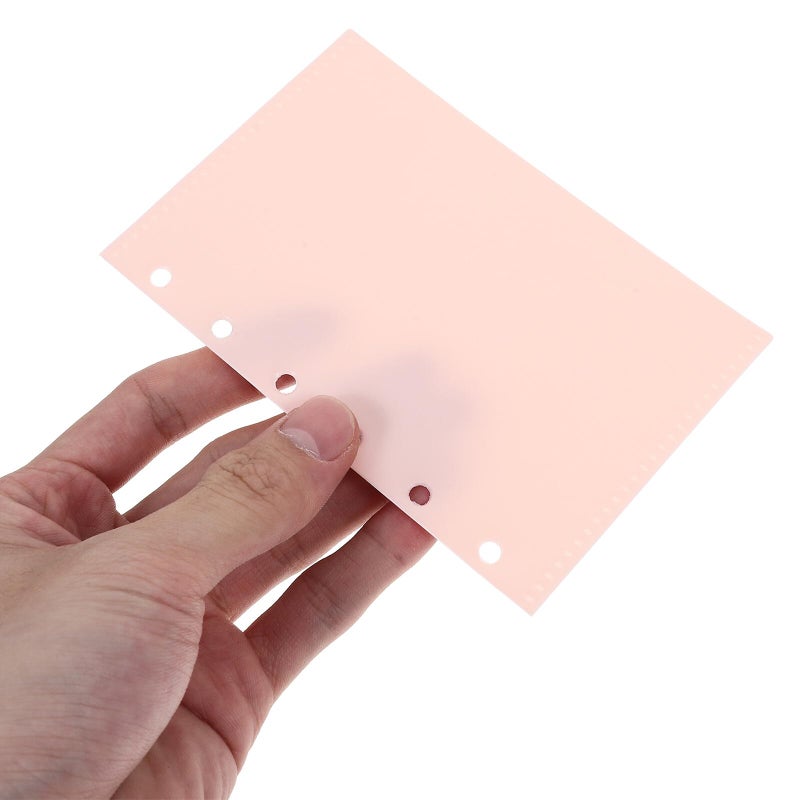 10 Pack Side Opening Binder Pockets Plastic Folder Pouches For Document Organization Office Storage - Image 3