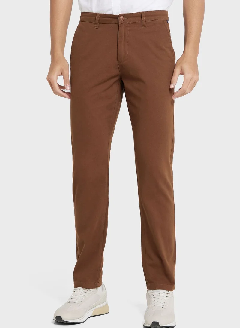 Thomas Scott Thomas Scott Slim Fit Chinos