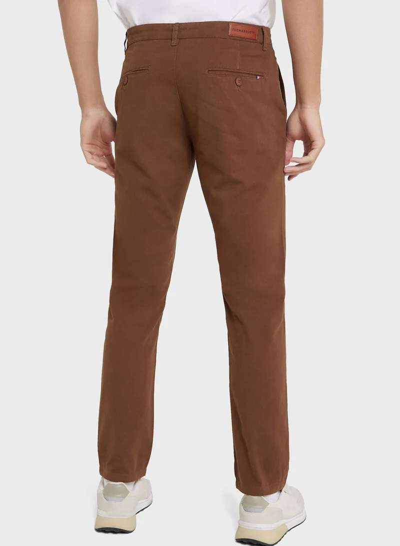 Thomas Scott Thomas Scott Slim Fit Chinos